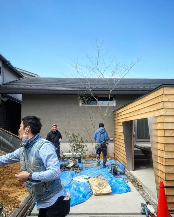庭と建築と外構