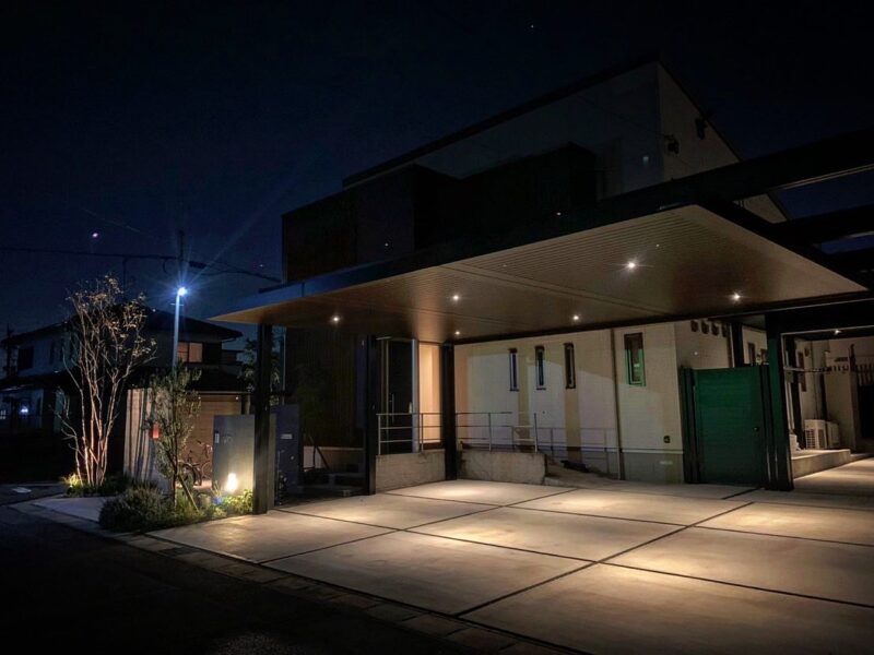 一宮の庭